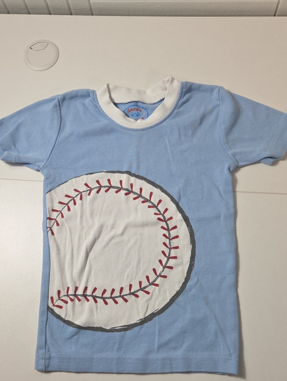 Sara's Prints 100% Cotton Tee Size 3